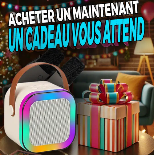 Karaoké Duo LED – Pour enfants et soirées en famille !