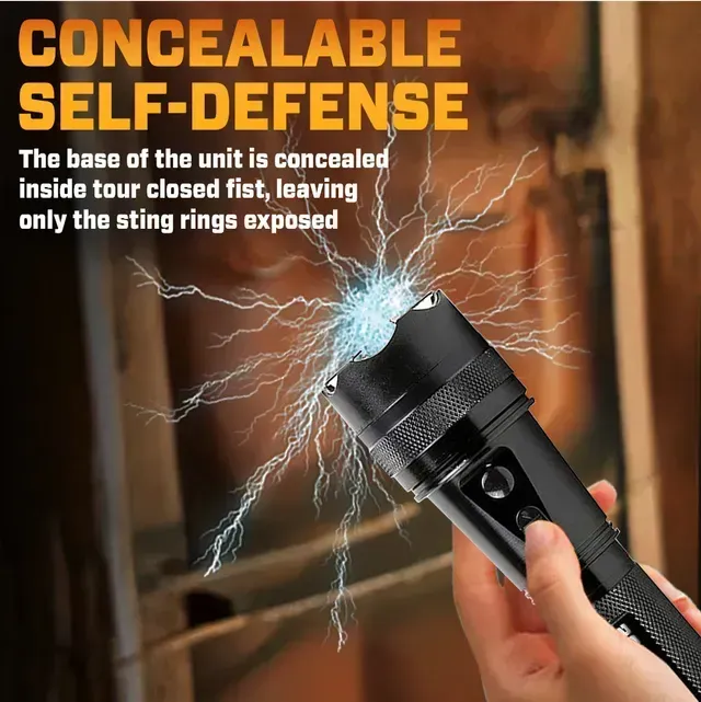 Tactical Stun Flashlight