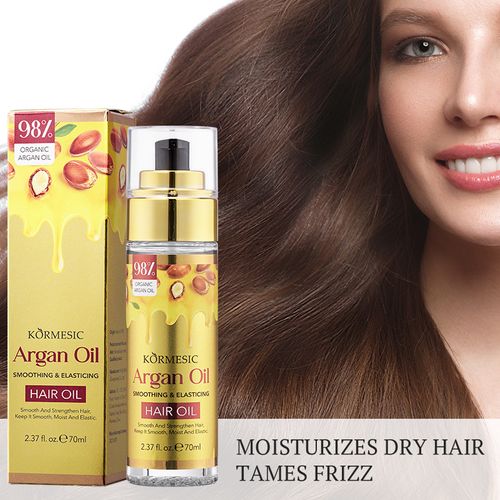 KORMESIC Argan Oil Essential Oil Softening Hair Care(Buy one get one free)