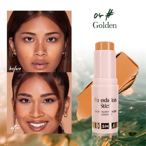 6-color foundation stick waterproof, sweat-proof, brightening, contouring, concealer stick, light matte liquid foundation