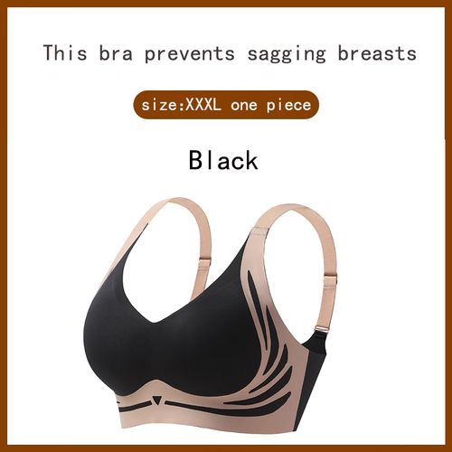✨Size XXXL Suitable for 60kg-80kg✨Anti-Sag Wireless Push-Up Bra ✨