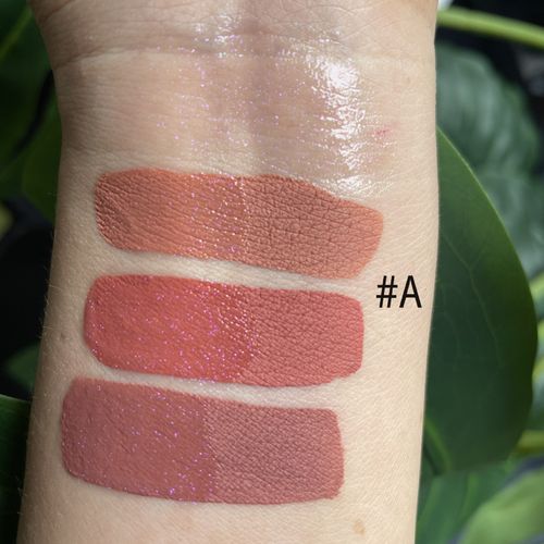 4-color glossy and matte non-stick lip glaze makeup set