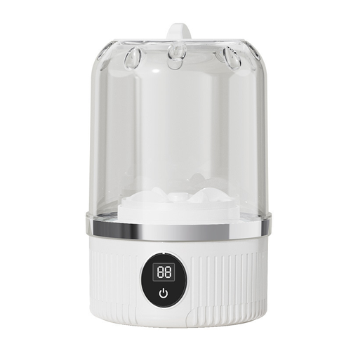 Mini washing machine with blue light sterilization portable maternal and child washing machine socks washing machine underwear washing tub