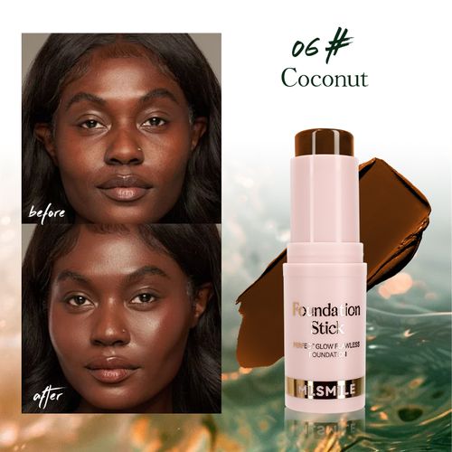 6-color foundation stick waterproof, sweat-proof, brightening, contouring, concealer stick, light matte liquid foundation