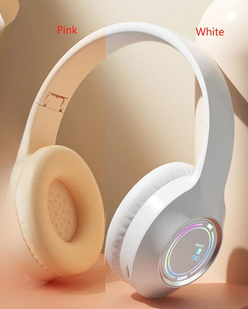 New M3 Wireless Bluetooth Headset Headset RGB Light Effect Plug Card Foldable