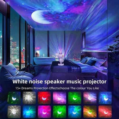 Astronauta Speaker Galaxy Star Projector Starry Night Light Astronauta Light Projector with Remote Control
