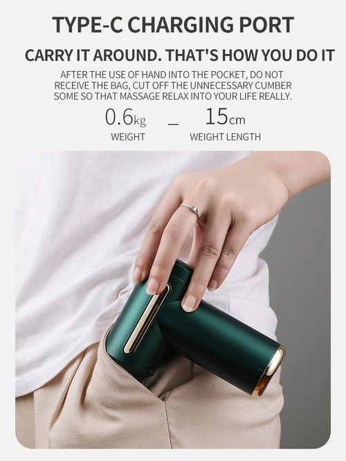 2025 Best Seller Deep Tissue Small Muscle Gun Massager Portable Electric Facial Body Percussion Mini Massage Gun