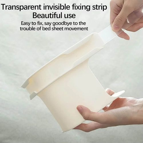Single Bed Anti-Slip Shift Anti-Run Magic Tool New Plastic Bed Sheet Fixer with Invisible Buckle Four Corners No Needle Clip