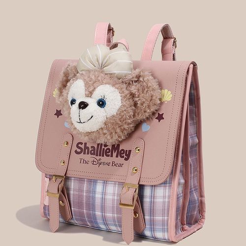 2025 New Cute Shirley High-End Plush Backpack — Versatile Cartoon Style for Girls, Ideal for School, Commuting & Hiking