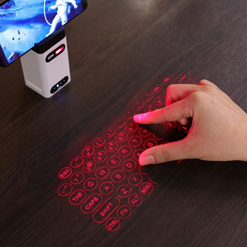 BT Virtual Laser Keyboard Portable Wireless Projection Mini Keyboard for Computer Mobile Smart Phone With Mouse Function