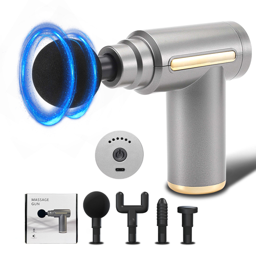 2025 Best Seller Deep Tissue Small Muscle Gun Massager Portable Electric Facial Body Percussion Mini Massage Gun