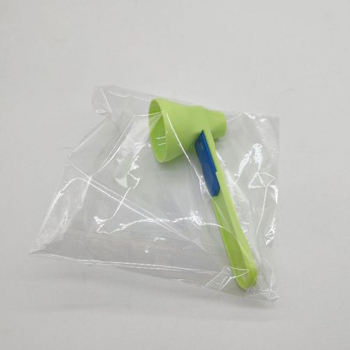 Creative Slide Scoop Leak Proof Measuring Mess Free Coffee Supplement Protein Plastic Sliding Funnel Scoop