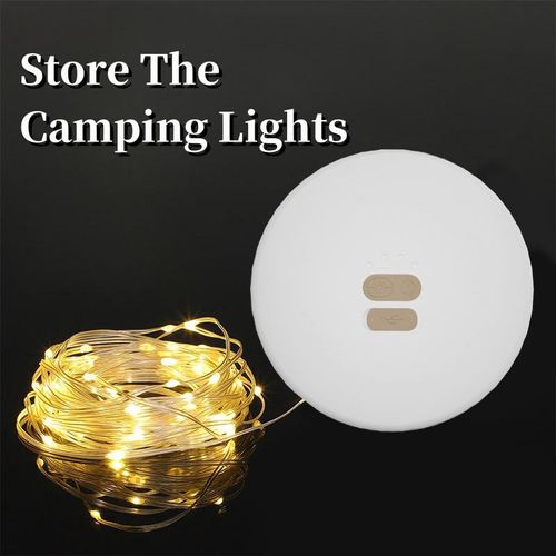 APP-Controlled LED Starry Fairy String Lights Color-Changing Tent Decoration for Outdoor Camping Enhances Atmosphere