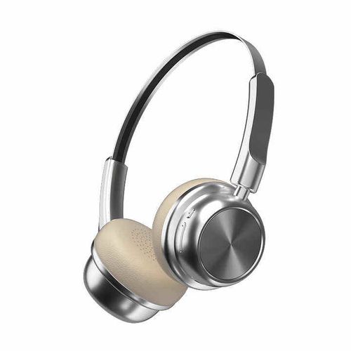 New Retro Fashion CR-20 On-Ear & Over-Ear Gaming Headset with Long Battery Life Maillard Metal 5.4 Chipset for Travel JL