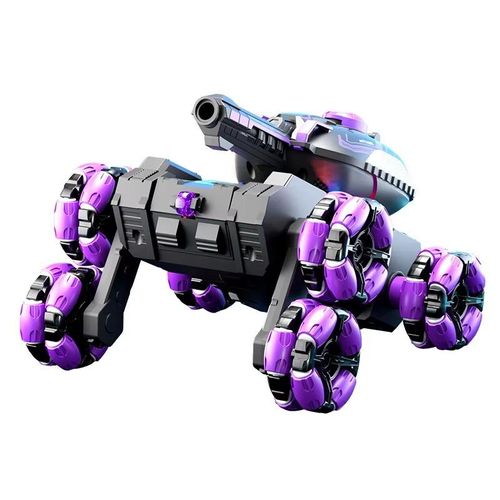 Stunt Chariot 6-Wheeled Water Bomb RC Drift Stunt Car Toys with Drifting Function 2.4GHz and Watch Remote Control for Kids