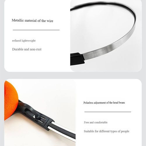 Hot-Selling Orange Over-Ear Bluetooth Headphones – Retro Wireless Style