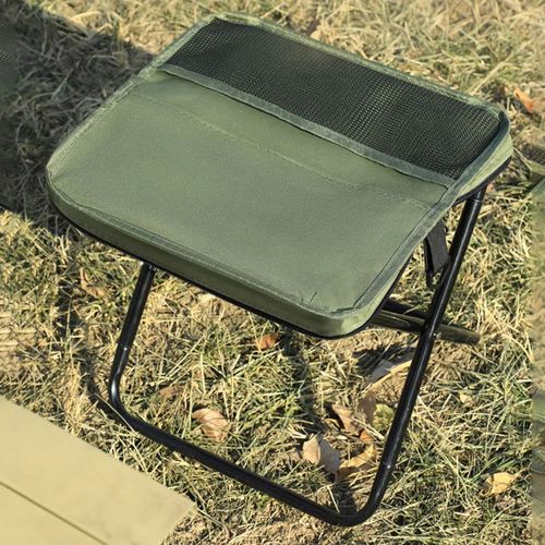 Folding Stool for Outdoor Leisure Camping and Hiking Fishing Trips Convenient Shoulder Bag Style Portable Stool for Storage