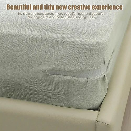 Single Bed Anti-Slip Shift Anti-Run Magic Tool New Plastic Bed Sheet Fixer with Invisible Buckle Four Corners No Needle Clip