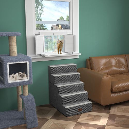 Wholesale Wood Universal Cat Window Perch Catio with Waterproof Cat Window Box Use for Window Catio for Indoor Cat