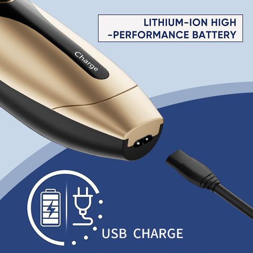 Brand Professional Cordless Rechargeable Electric Hair Clippers for Men — Home   Commercial Hair Trimmer 🌟