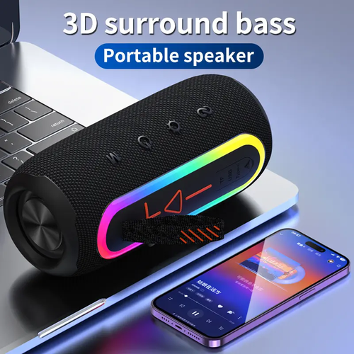Flip6 Max Portable Wireless BT 5.0 Speakers Waterproof PC Column 20W Bass Outdoor Music Player Subwoofer Gift Boombox FM Radio