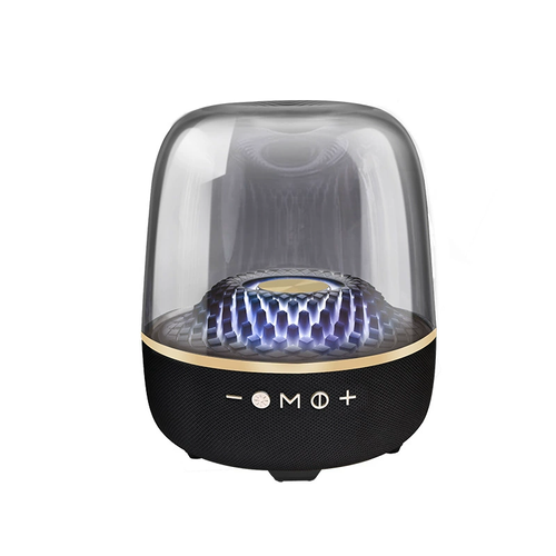 Hot New for Harman Kardon Glass 5th Generation Wireless for Bluetooth Subwoofer RGB Lighting Desktop Speaker for Home Theatre