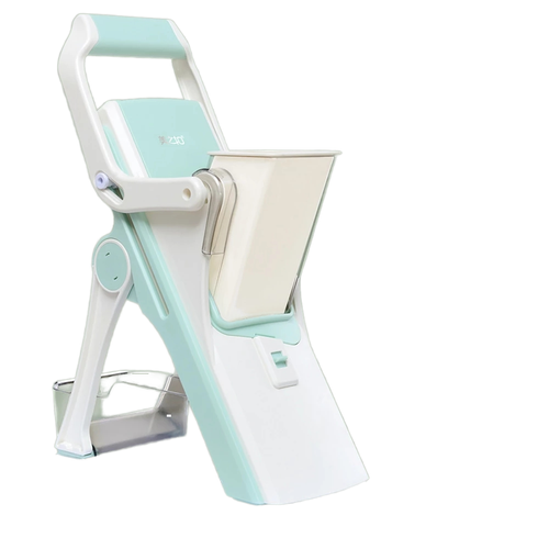 New Arrival Multi-functional Food Potato Cutter Strips Julienne Dicer Safe Mandoline Slicer 5 in 1 Vegetable Chopper