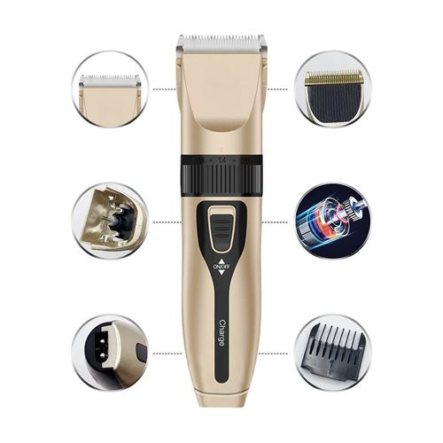 Brand Professional Cordless Rechargeable Electric Hair Clippers for Men — Home   Commercial Hair Trimmer 🌟