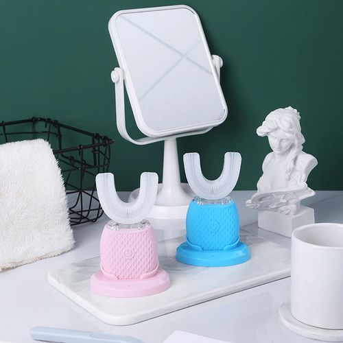 Hot 360° Automatic Electric Toothbrush - Rechargeable U-Shaped Intelligent