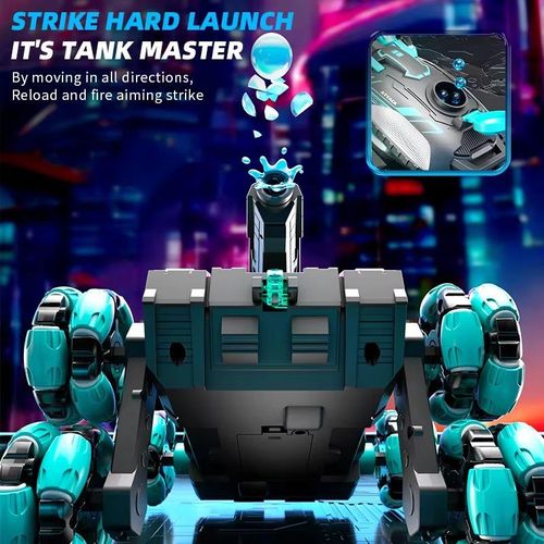 Stunt Chariot 6-Wheeled Water Bomb RC Drift Stunt Car Toys with Drifting Function 2.4GHz and Watch Remote Control for Kids