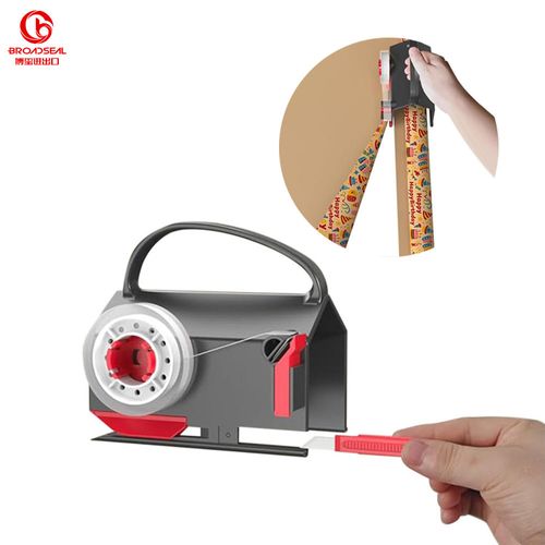 Manufacturer 2 Packs Wrapping Paper Cutter and Tape Dispenser Dual Use for Christmas Holiday Gift Wrap