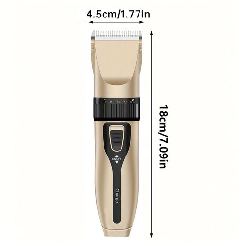 Brand Professional Cordless Rechargeable Electric Hair Clippers for Men — Home   Commercial Hair Trimmer 🌟
