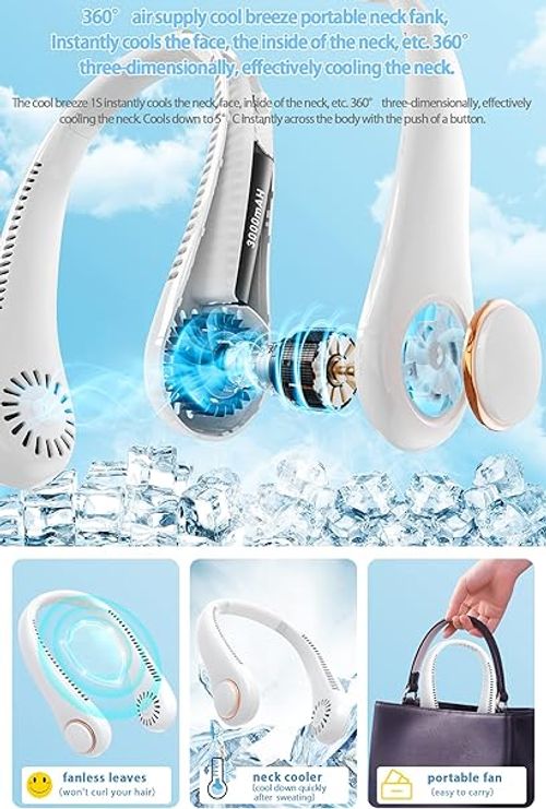 I discovered this neck fan Convenient and comfortable