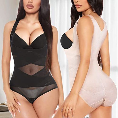 🔥High-Waist Shapewear Bodysuit – Sculpt Your Dream Curves ✨