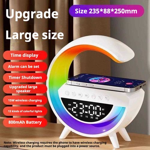 Alarm Clock Bluetooth Speaker