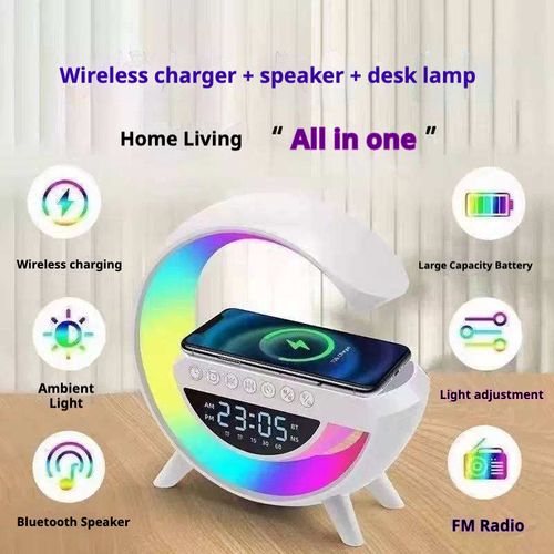 Alarm Clock Bluetooth Speaker