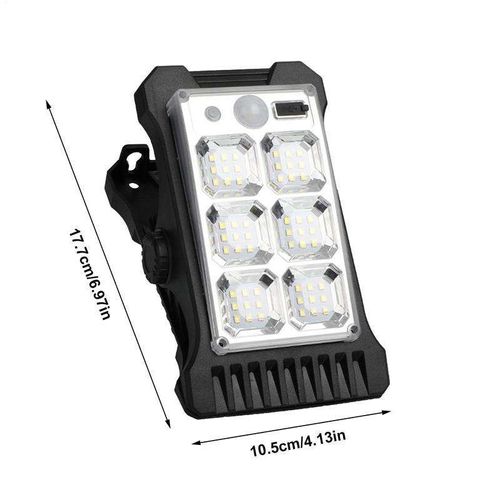 Solar-Powered Outdoor LED Garden Wall Light — Motion-Sensing, Waterproof Security Light for Courtyards, Garages, and Gateways