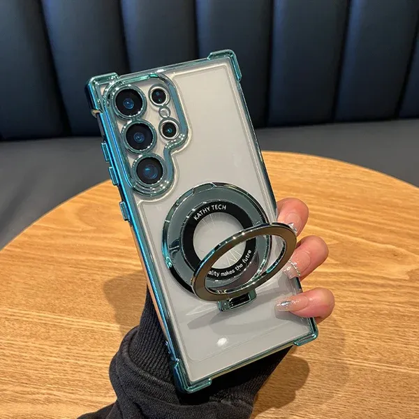 Suitable For Samsung Series Electroplated Magnetic Mobile Phone Cases