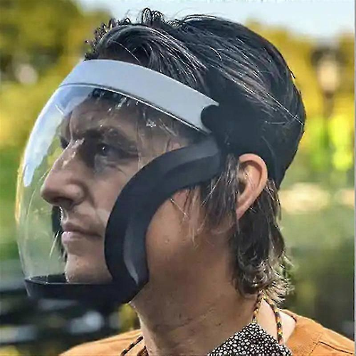 HD transparent anti-fog mask full face protection anti-dust and anti-splash integrated protective mask