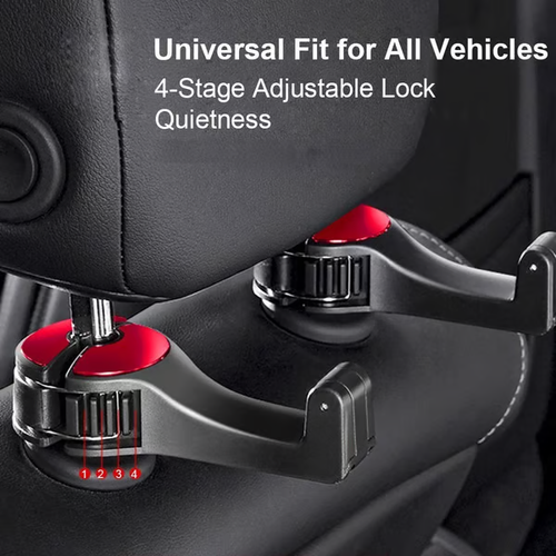 2 in 1 Car Headrest Hidden Hook(Buy one get three free for a limited time!!!)
