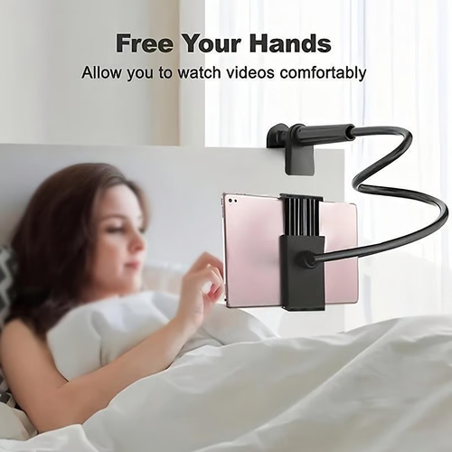 Bedside rotatable smart stand for mobile phones and tablets suitable for lazy people on the desktop