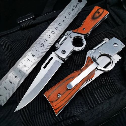 💥2025 Hot Sale 49% Off🔥Outdoor Stainless Steel Portable AK-47 Folding Knife Multifunctional