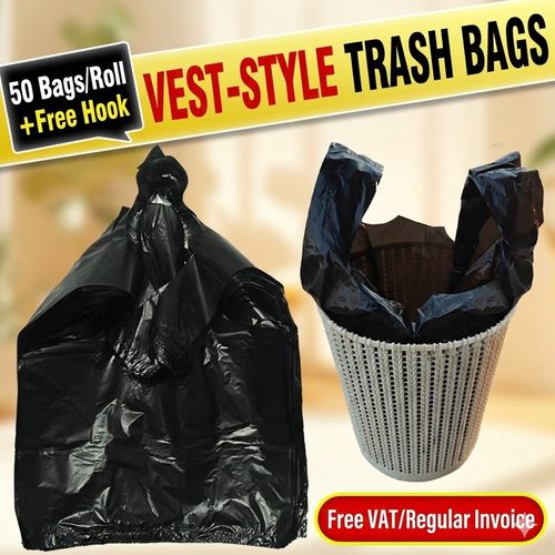 No More Leaks or Breaks! Extra Strong Trash Bags, Heavy Duty 9kg Capacity, Tear-Resistant for Home and Office