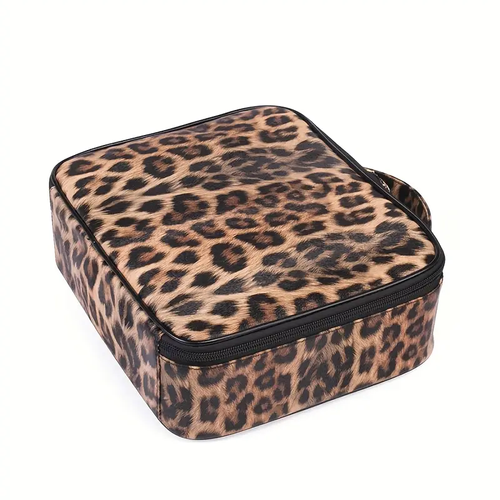 Full-screen mirror handheld portable travel travel cosmetic organizer bag