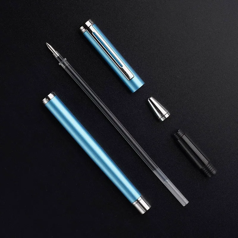 Premium Metal Ballpoint Pen - Smooth Writing, Refillable, Elegant Office and Gift Pen