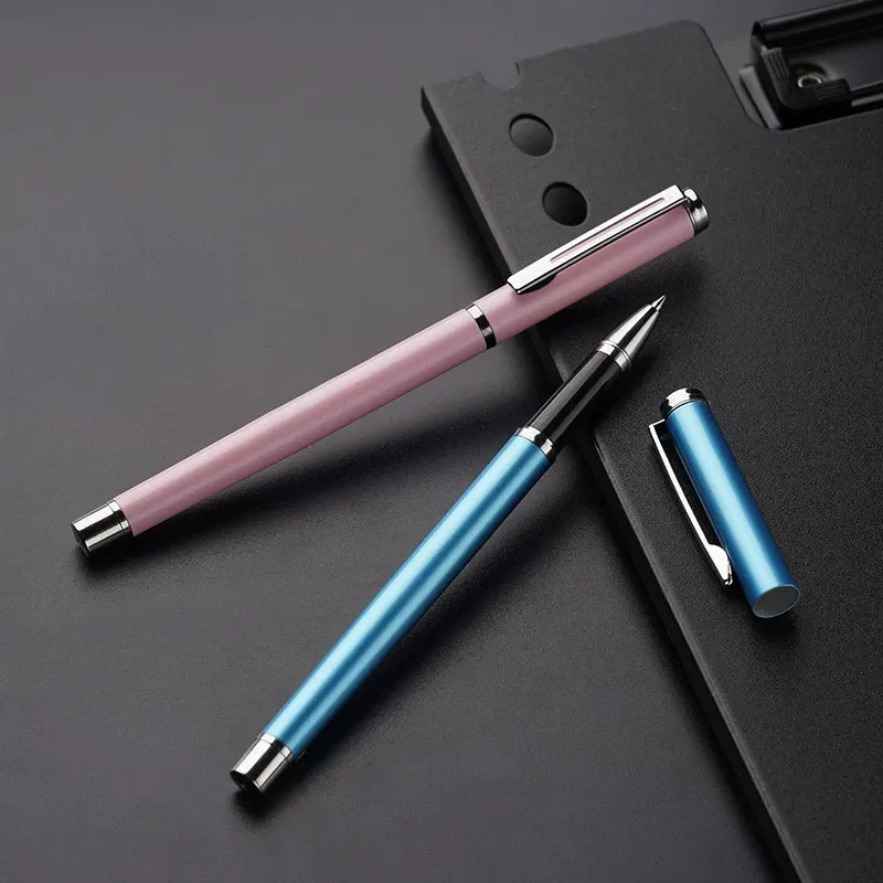 Premium Metal Ballpoint Pen - Smooth Writing, Refillable, Elegant Office and Gift Pen