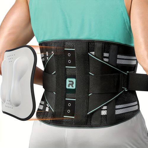 8X Powerful Lumbar Support Back Brace
