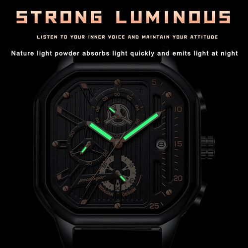 Swiss Men's Watch Waterproof Luminous Calendar Quartz Watch