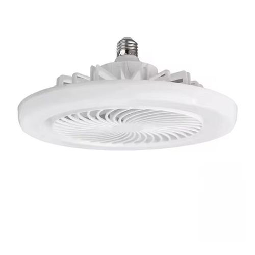 3 Wind Speed E27 Lamp LED Fan Light Ceiling Smart Fan Lighting PC Modern Remote Control 3 Colors With Timing Remote Control