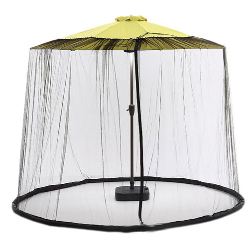 Roman Umbrella Outdoor Patio Anti-mosquito Parasol Net